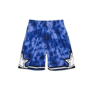 Mitchell & Ness NBA Orlando Magic Galaxy Swingman Shorts‎ Blue White Basketball
